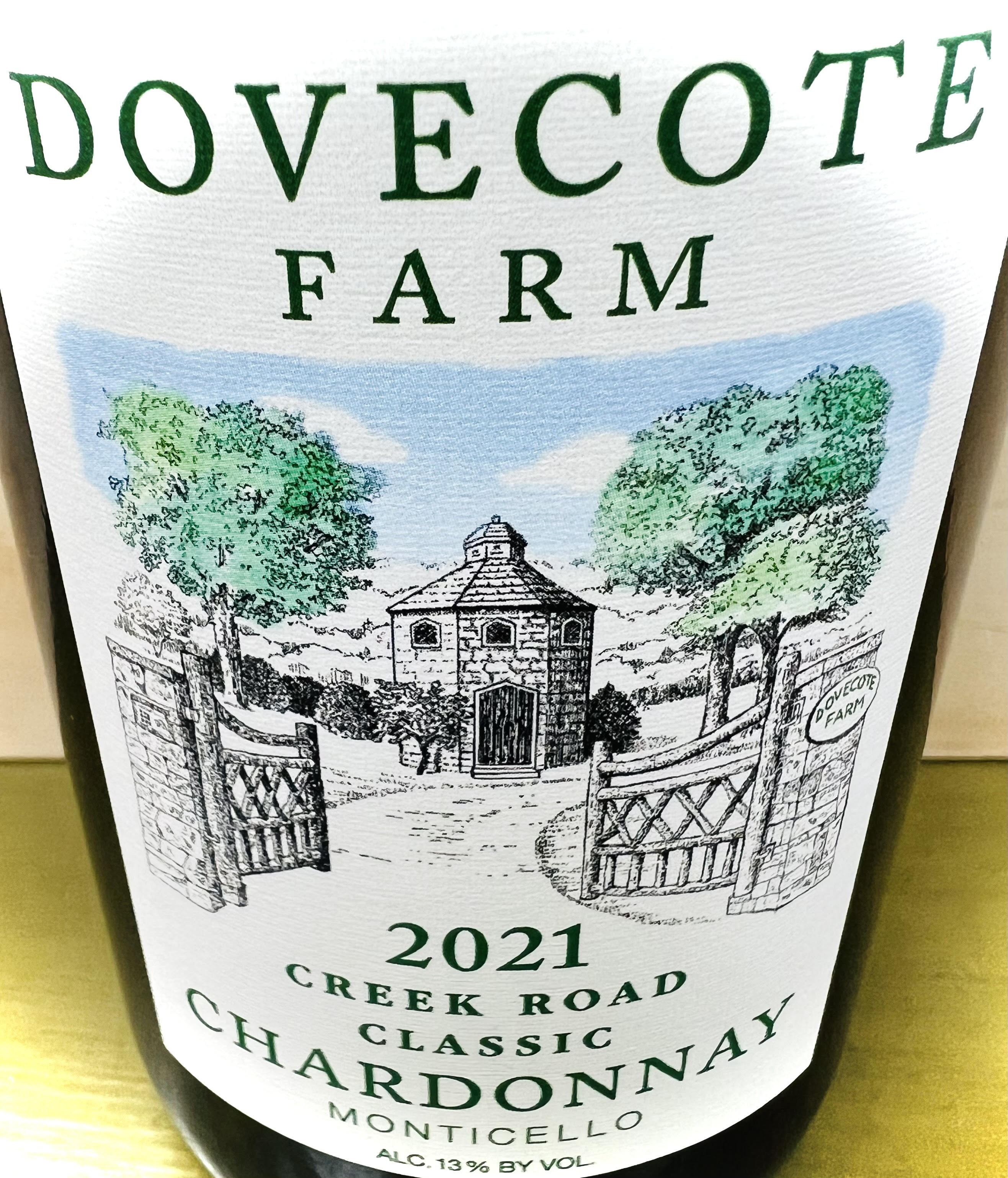 Dovecote Farm Creek Road Chardonnay 2021